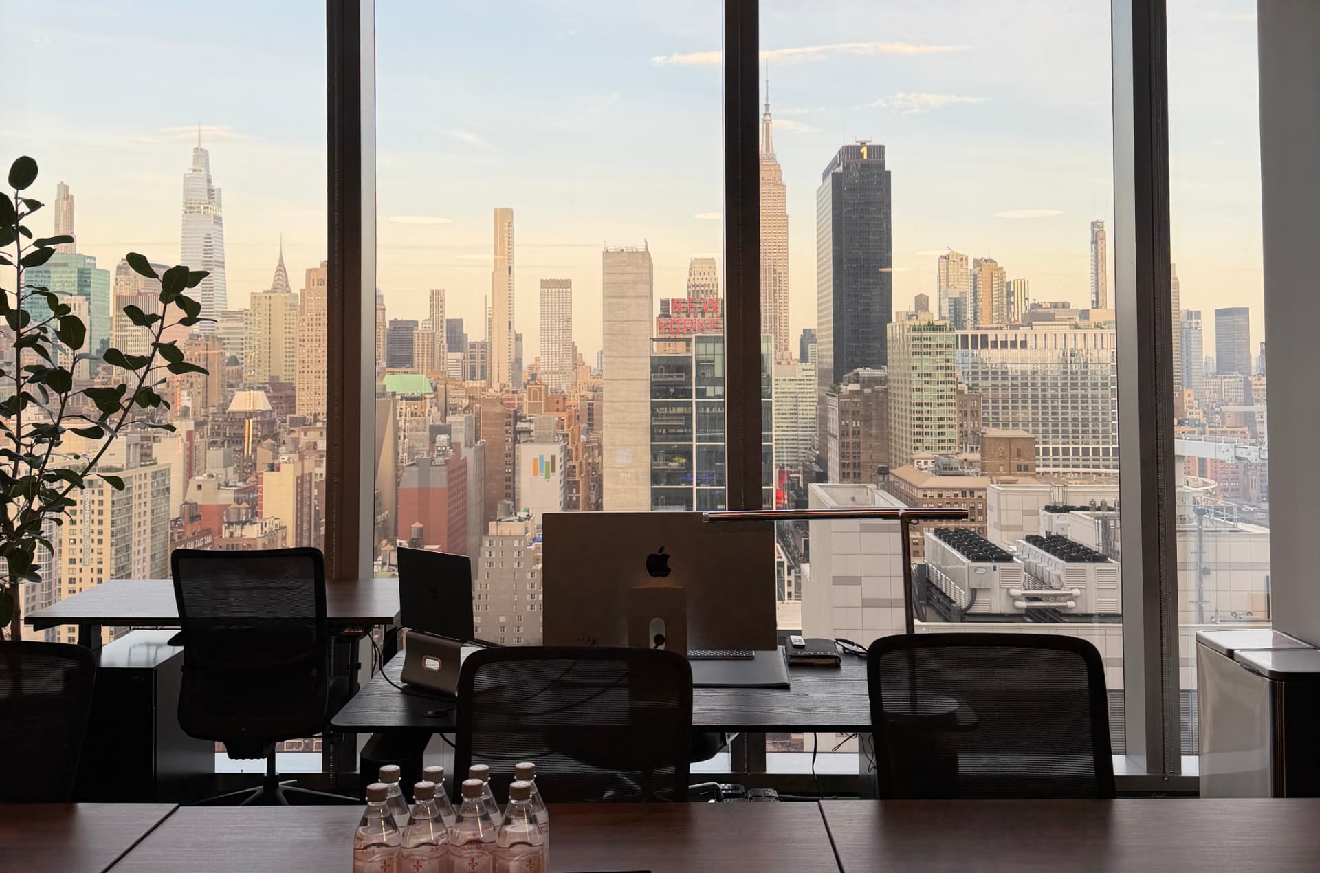 JMGC office overlooking Manhattan